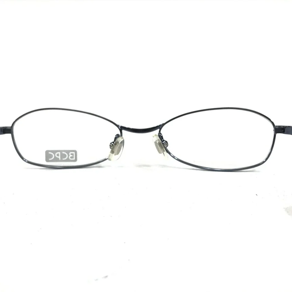 BCPC BP-151 COL.27 Eyeglasses Frames Clear Blue Round Oval Wire Rim 51-18-140
